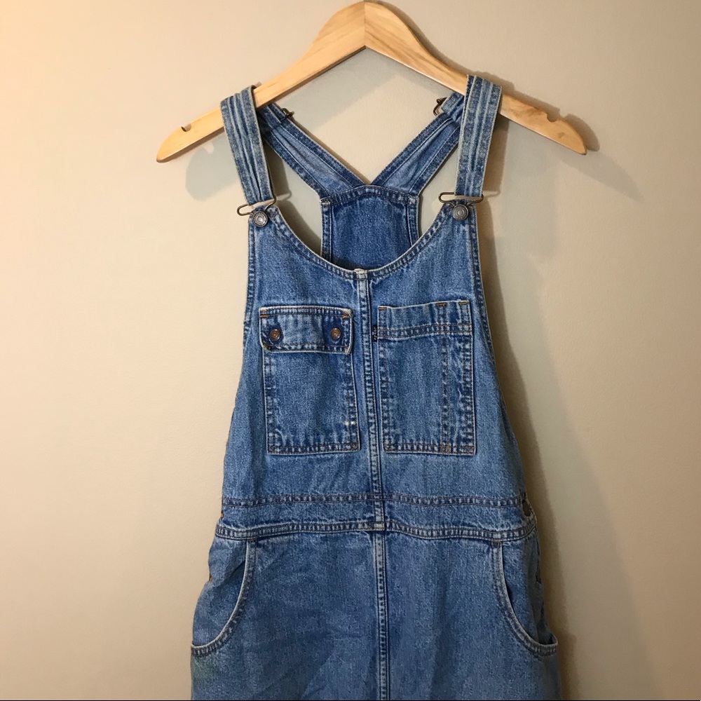levi’s denim overall dress!
